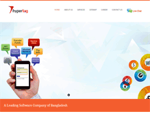 Tablet Screenshot of hypertagsolutions.com